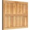 Ekena Millwork Framed Board-n-Batten Shutters, Rough Sawn Western Red Cedar, 32 1/4W x 25H, PR RBF06S32X025RWR - alternate 5